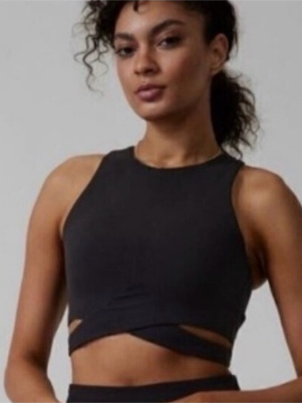 Athleta Sports Bra high neck